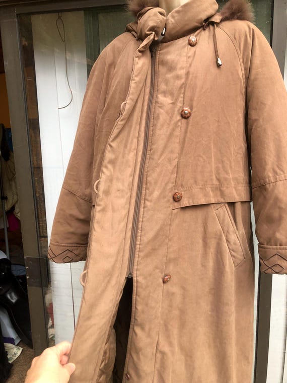 Utex Design UD Down feather jacket coat women's s… - image 8