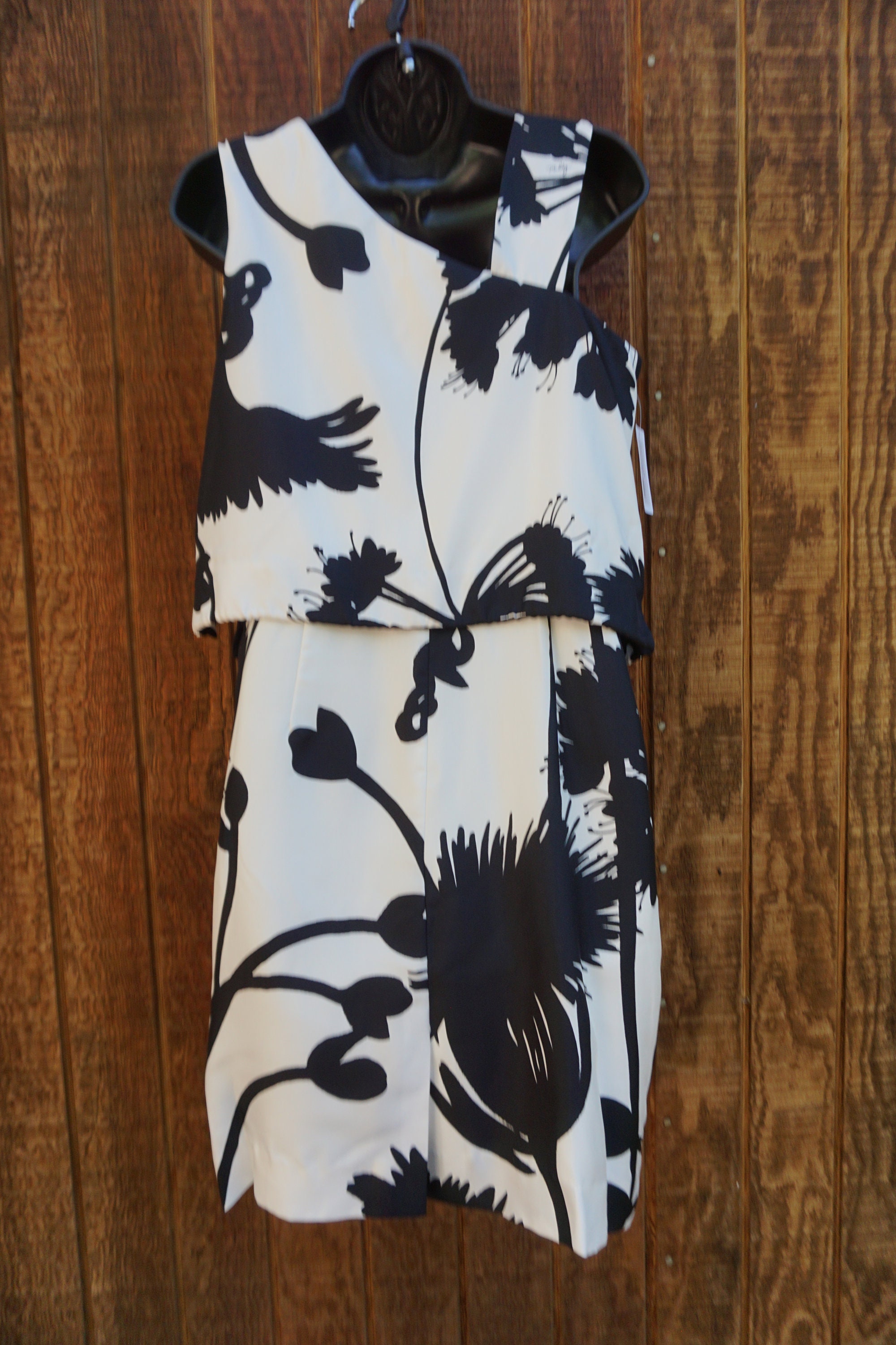 Milly black and white dress hot sale