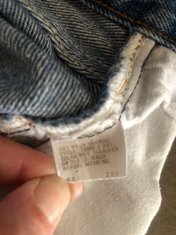 38 X 28 made in USA Levi's denim jeans W38 X L28 … - image 6