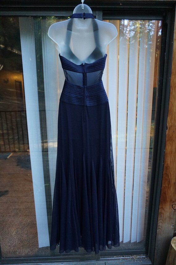 Cache formal dress gown size 2 small long maxi ev… - image 9