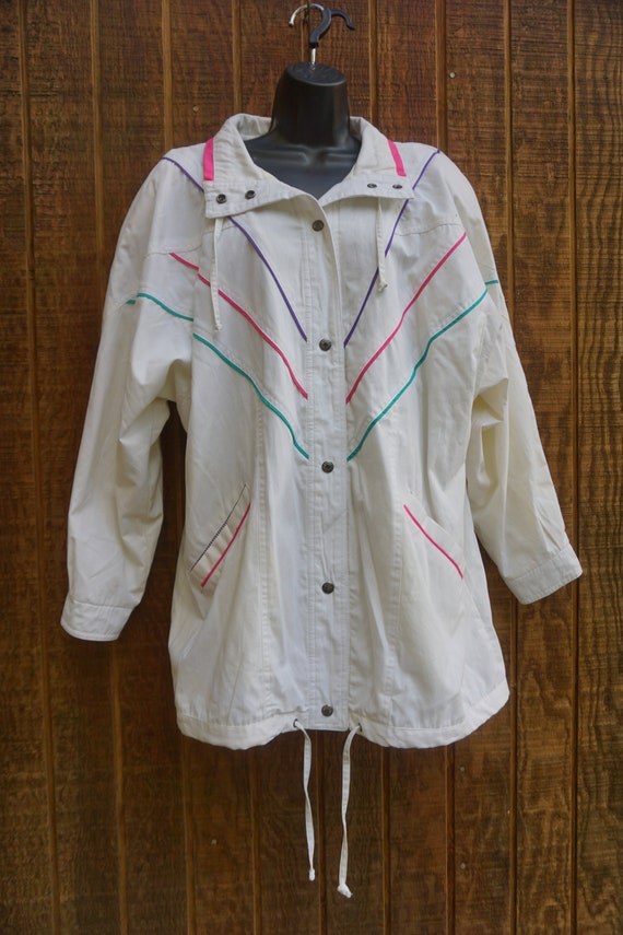 Vintage jacket size 1X by Karizma light weight ex… - image 3