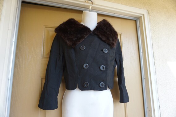 Vintage 1950s Dan Townley Volks jacket with genui… - image 3