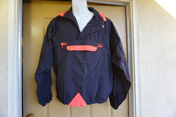 Vintage 1990s Beach Blvd size Medium windbreaker … - image 2