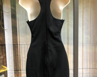 Bebe Black and Silver Studded Mini Dress Size S Tight - Etsy Bebe Black and Silver Studded Mini Dress Size S Tight - Etsy