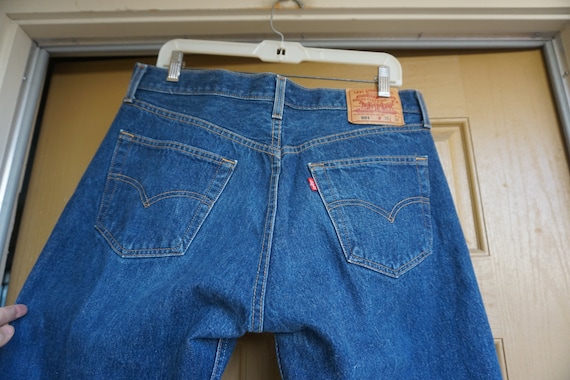 35 X 30 501's WPL 423 Levi's denim jeans size 35 … - image 1