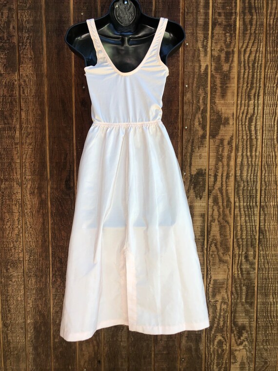 OLGA Vintage slip / nightgown 34 romantic pink Ol… - image 7