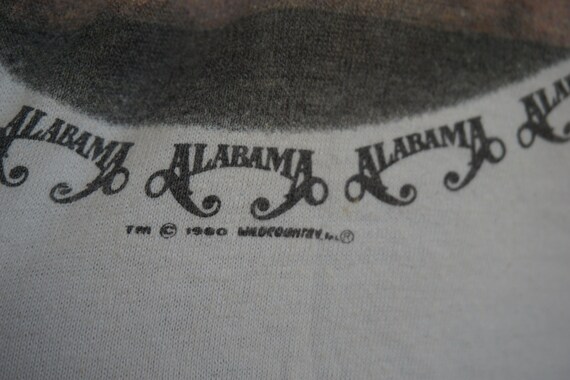 ALABAMA  1985  size Medium ringer Tshirt 80s 1980… - image 3