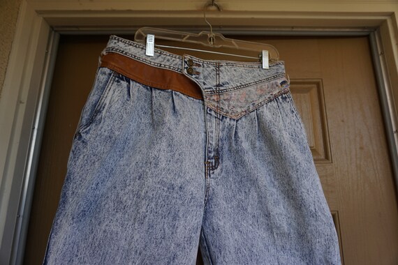 Vintage 90s high waisted high contrast Gitano deni