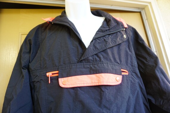 Vintage 1990s Beach Blvd size Medium windbreaker … - image 5