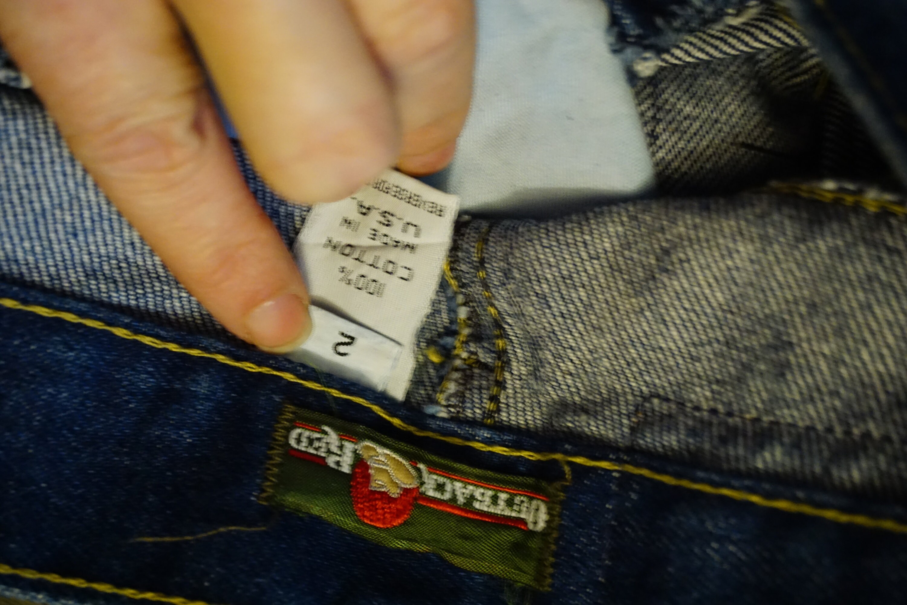 Vintage DUNGAREES Outback Red Denim Jean Pants Womens Mom Vintage DUNGAREES Outback Red Denim Jean Pants Womens Mom