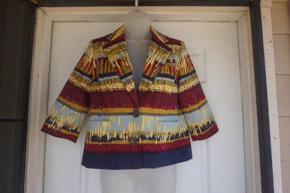 Vintage size 4 Pendleton two button fully lined j… - image 1