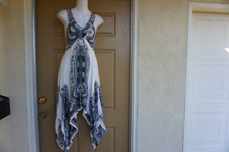 Hanky Hem Dress Etsy