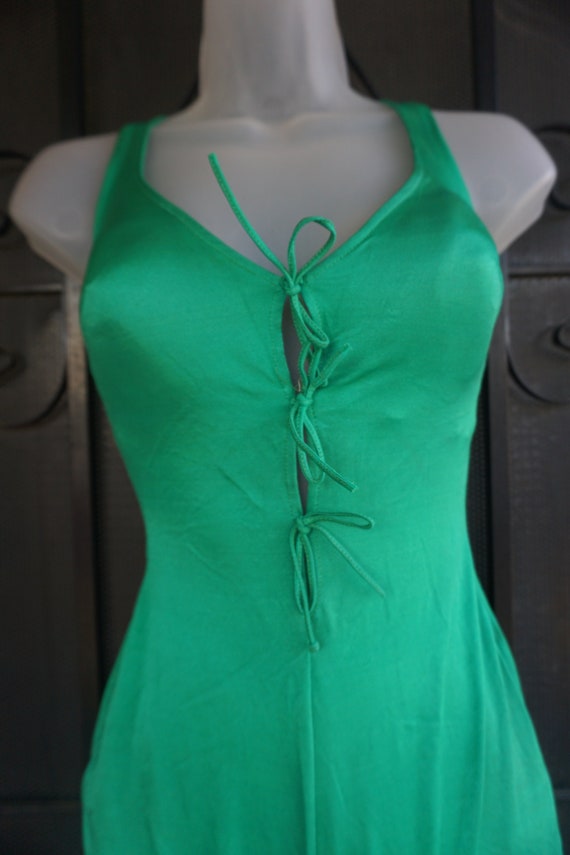 1960s one piece bathing suit swim wear size 12 me… - image 4