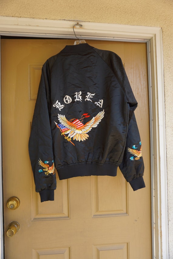 Korea embroidered Vintage jacket size XL Extra La… - image 6