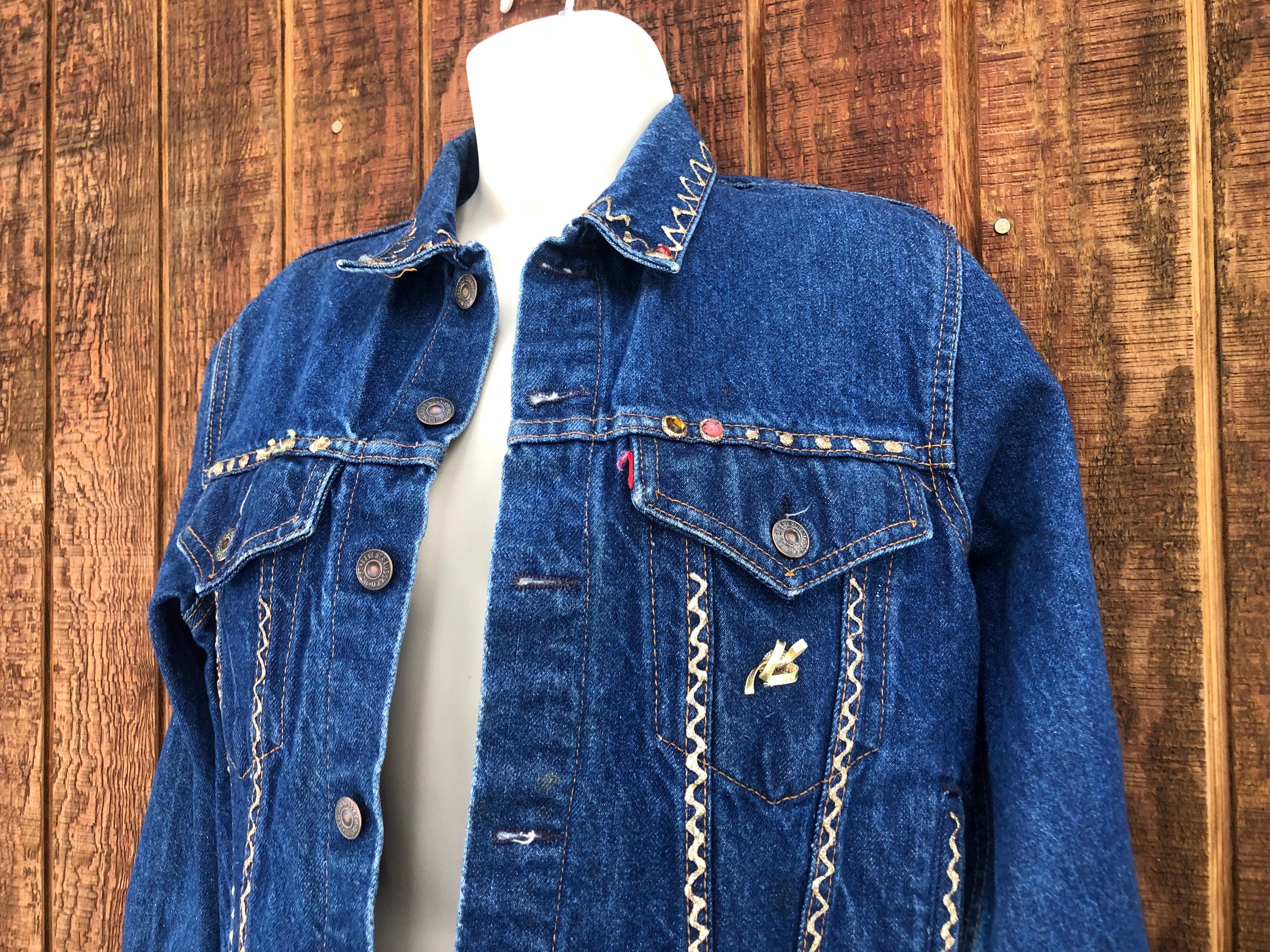 Vtg Levi Jean Jacket - Etsy