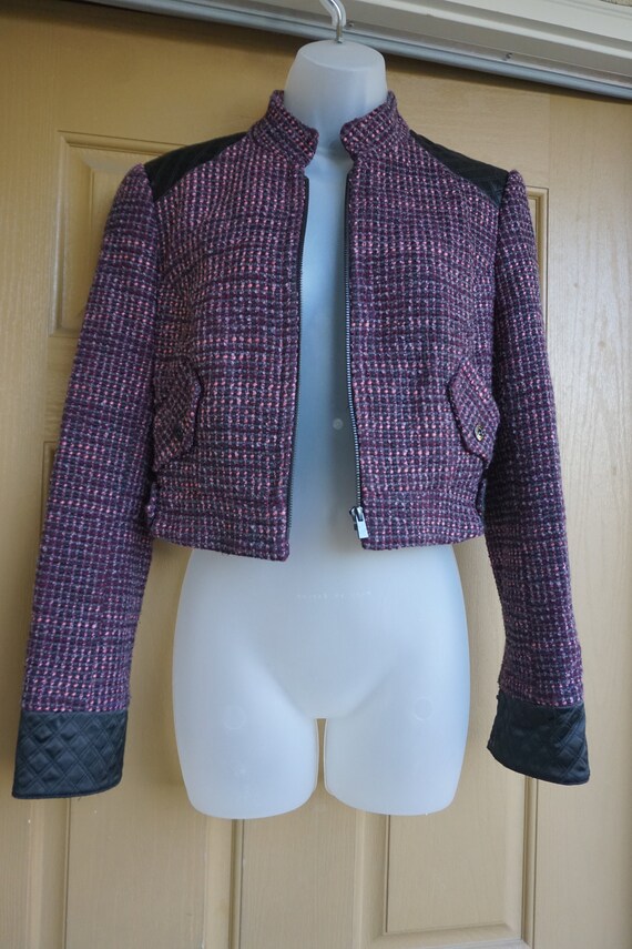 bebe collection cropped jacket size 8 business pr… - image 2