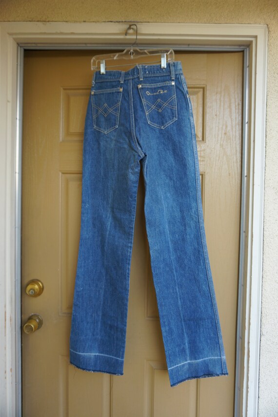 Oscar De La Renta  size small denim womens  90s - image 6