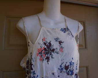 Free People floral babydoll nightgown M Medium