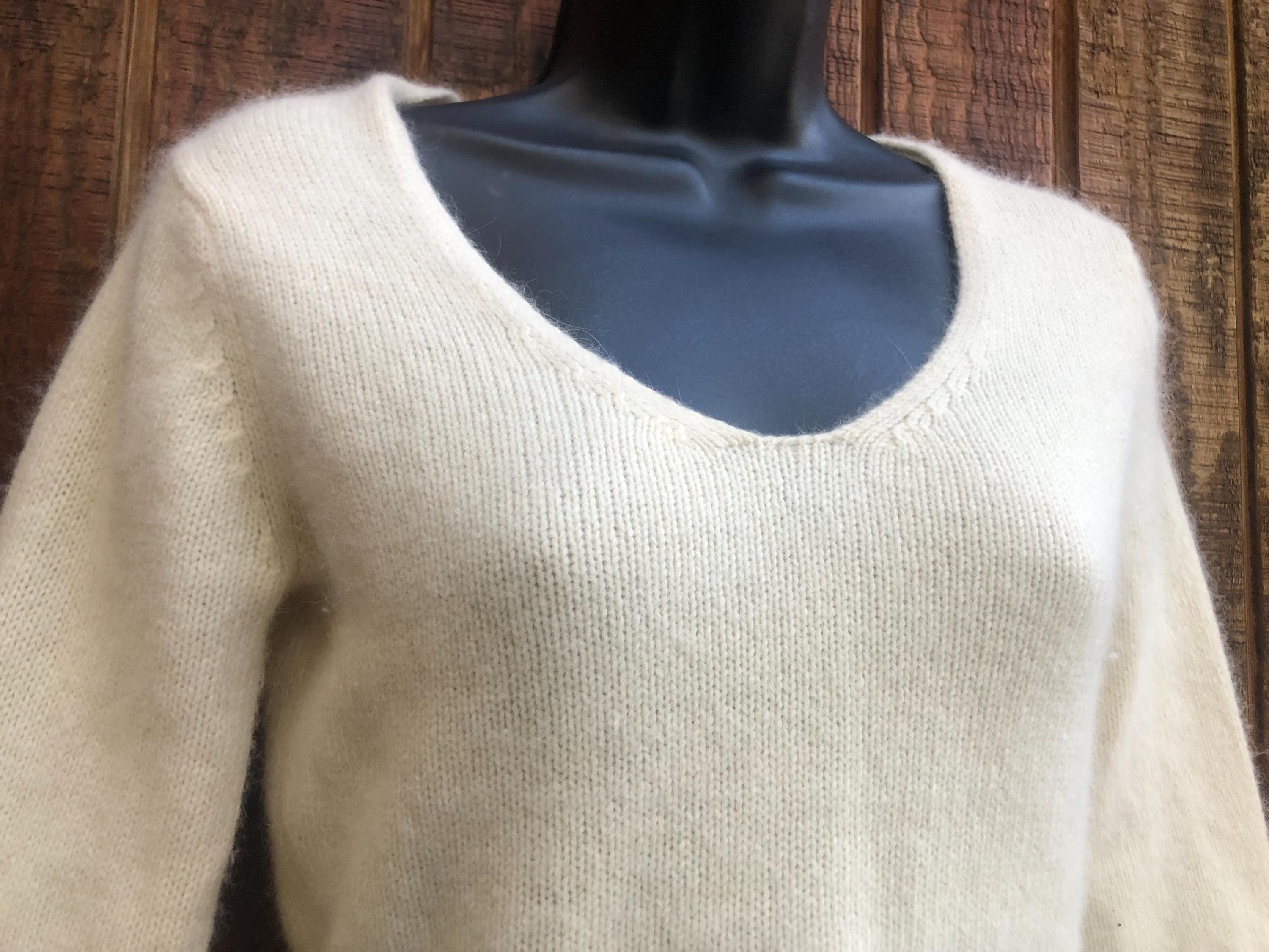 90s Angora Sweater - Etsy