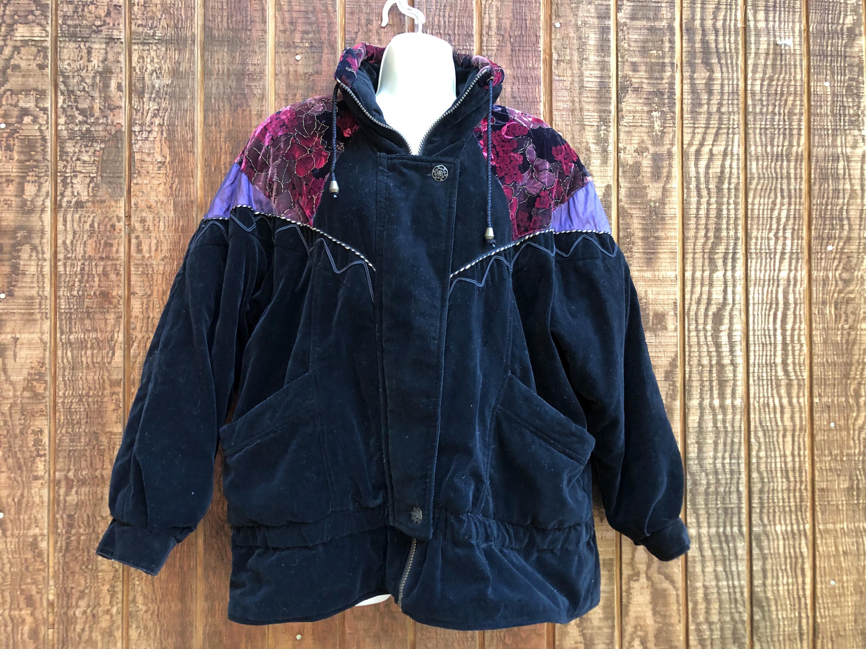 Current Seen Insulated Velvet Jacket Size M Medium 1990s 90s Current Seen Insulated Velvet Jacket Size M Medium 1990s 90s