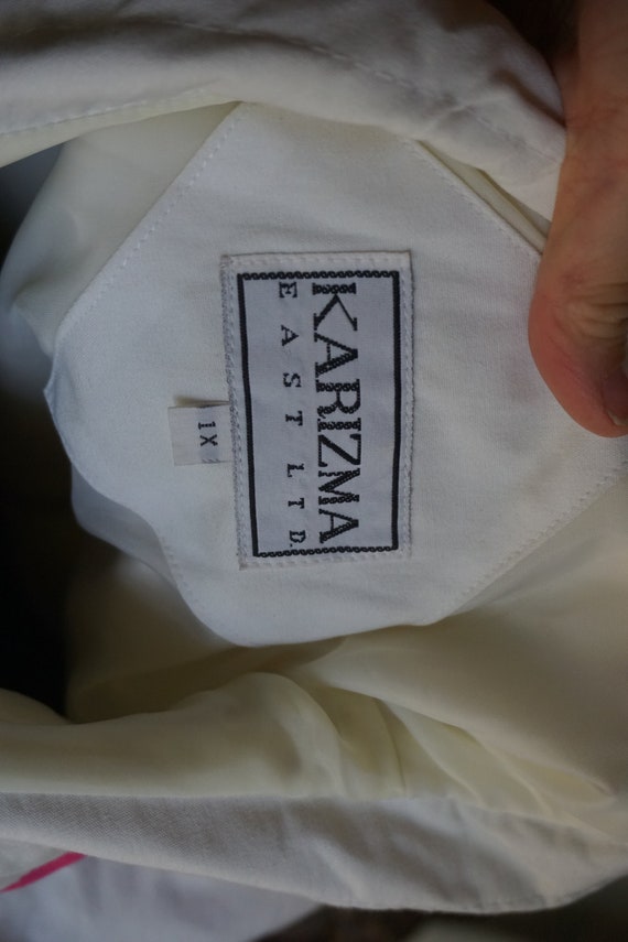 Vintage jacket size 1X by Karizma light weight ex… - image 8