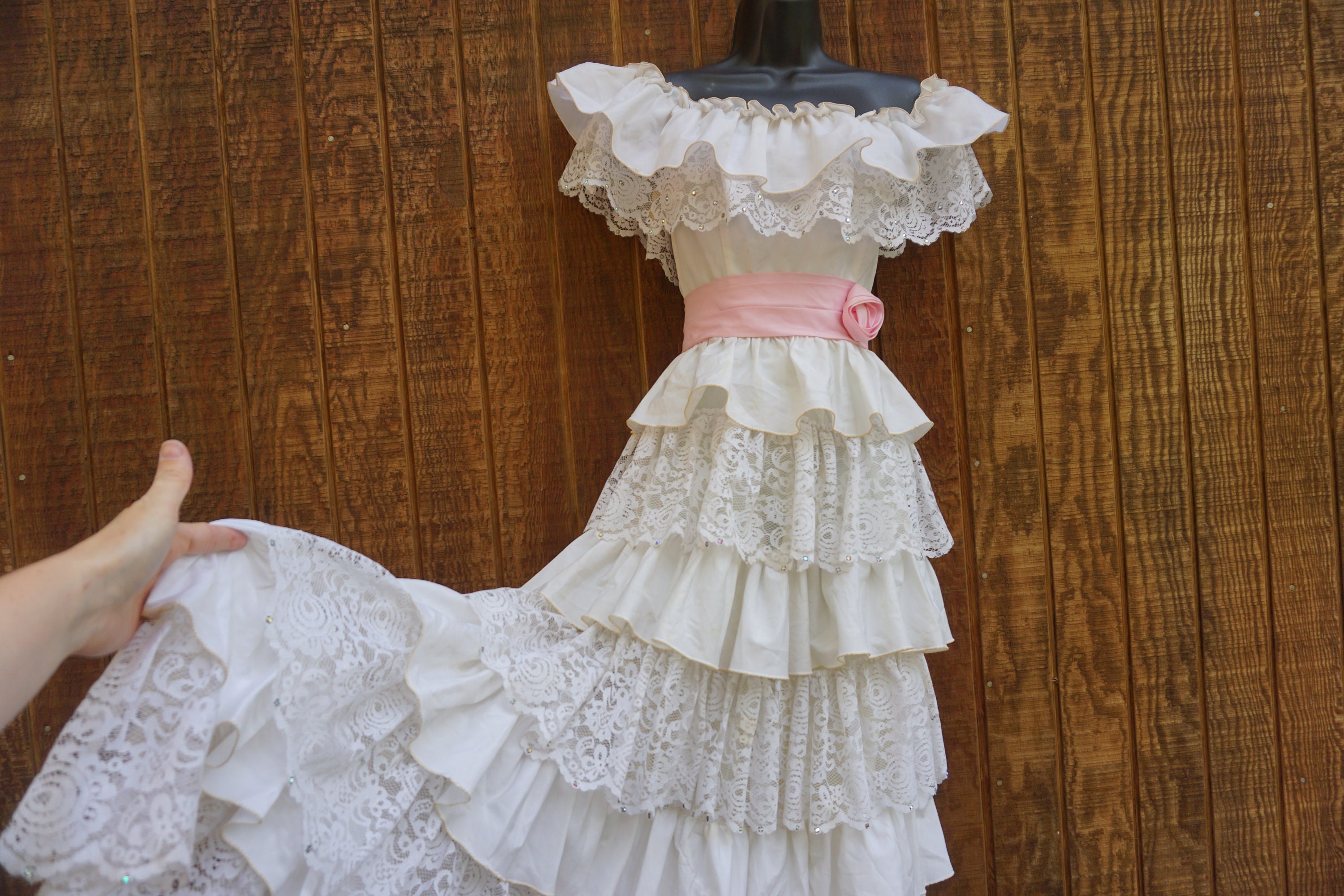 Ruffle Dress - Etsy