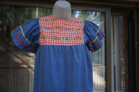 Youth Vintage 70s top 6X 1970s shirt shirt blouse… - image 1