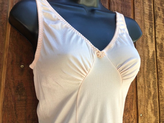 OLGA Vintage slip / nightgown 34 romantic pink Ol… - image 4