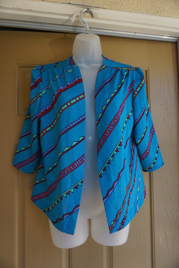 thin lightweight open front jacket size Medium La… - image 3