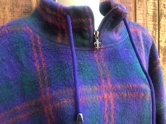 Vintage 90s 1990s size 22/24 fleece pullover - image 4