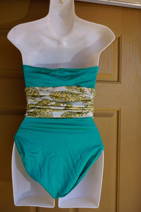 Pierre Cardin bathing suit swim wear medium size … - image 2