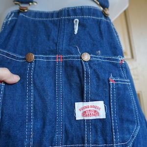 Vintage 90s/y2k Khaki Beige Cotton Overall Pants Fashion Bug