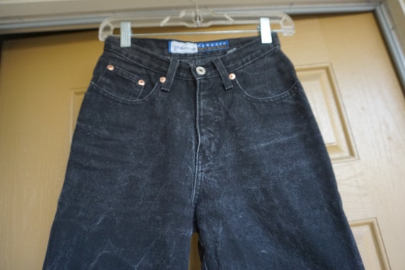 Vintage Express blues high waist denim jeans wome… - image 2
