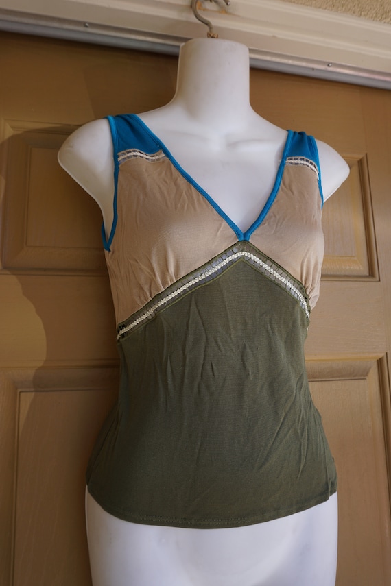 vintage 80s emporio armani tank top