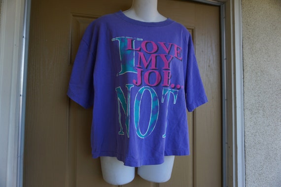 Vintage 1980s Tshirt / T shirt sarcasm one size f… - image 2