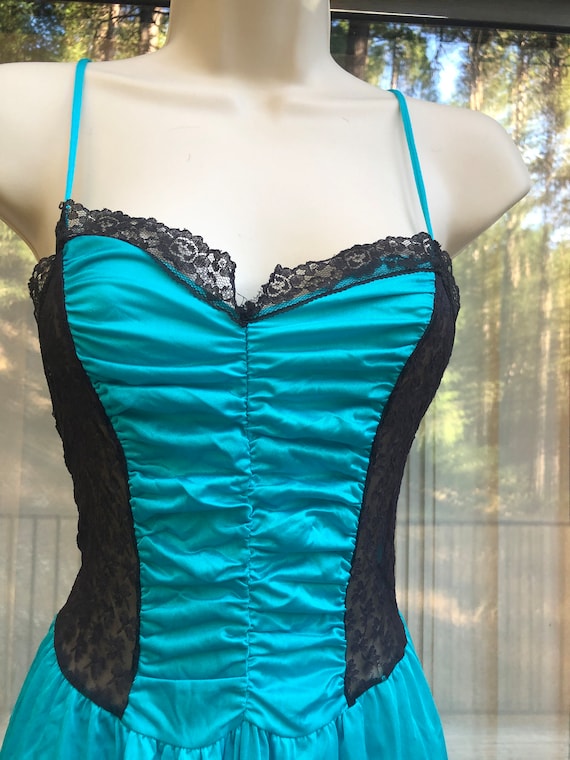 Vintage 1990s 90s Lingerie Nightgown Negligee medium … - Gem
