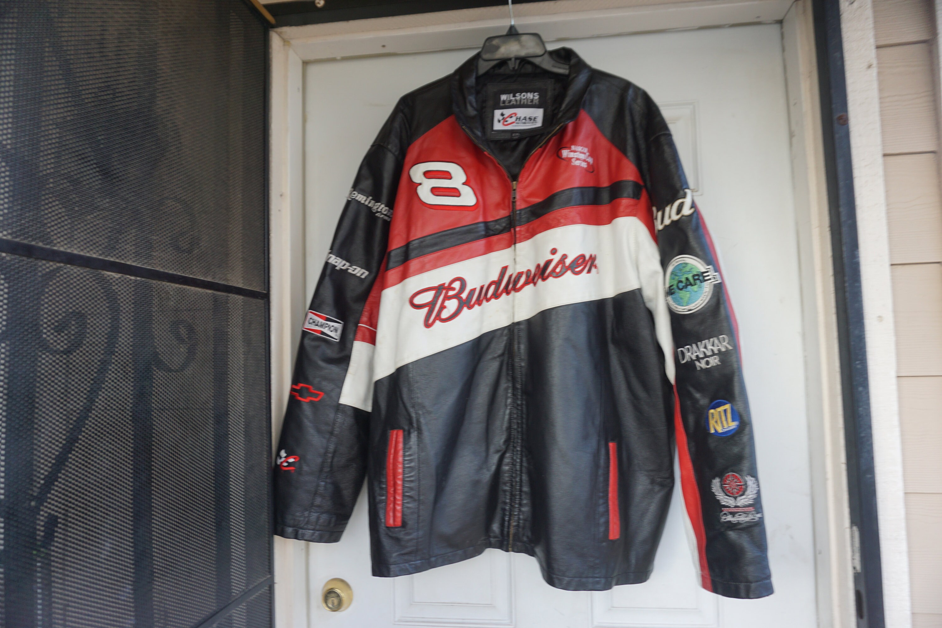 vintage Budweiser gray jacket