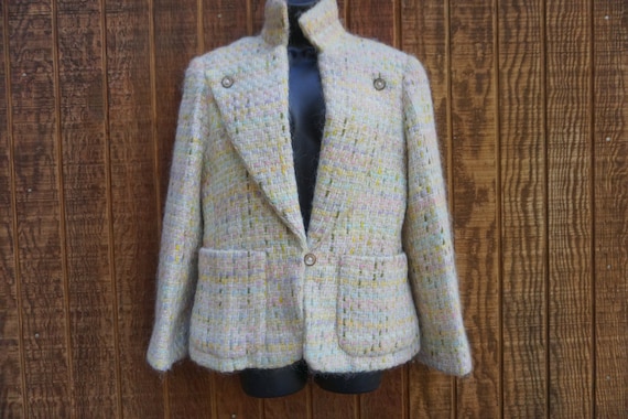 Vogue Paris Original mohair blend wool vintage ja… - image 2