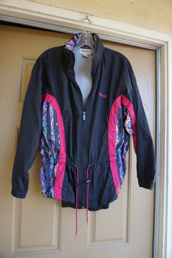 REEBOK Vintage 90s Windbreaker Jacket Size M Medium Great for | Etsy