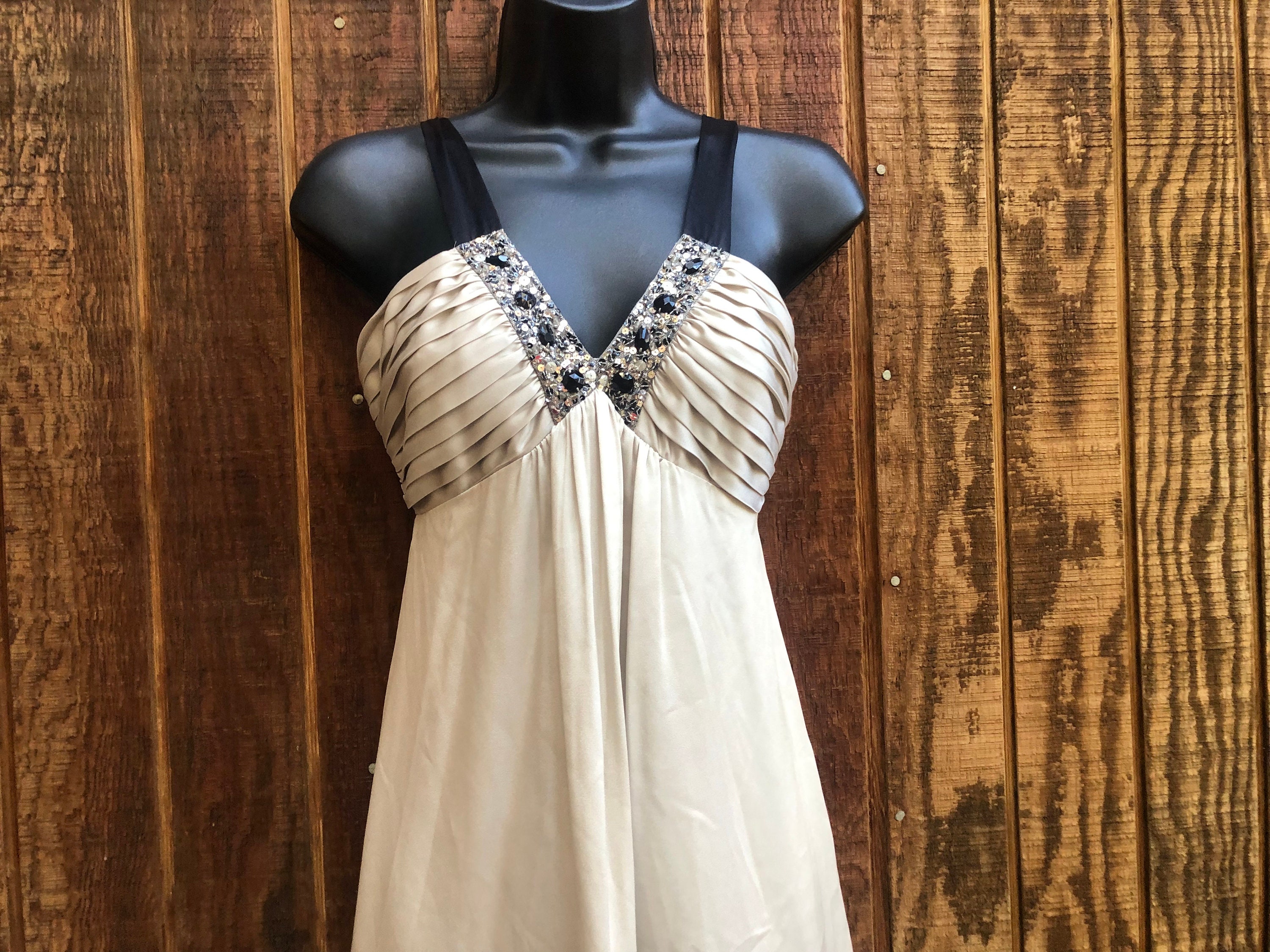 BCBG MAXAZRIA::ドレス:8[RESALE] Empire Waist Dress, Vintage BCBG Max Azria, Halter Maxi
