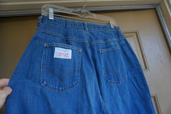 Levis 1970s women's levis high waisted wide leg de