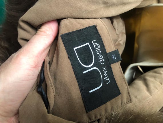 Utex Design UD Down feather jacket coat women's s… - image 11