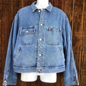 USA Polo Ralph Lauren vintage men&#39;s RL denim jacket size XL