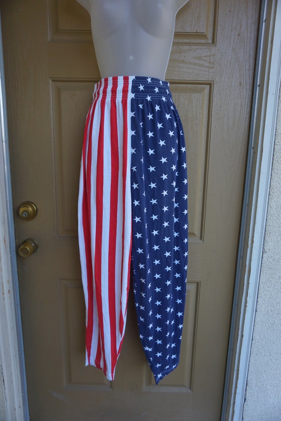 BAGGYZ Vintage 80s 90s radical stars and stripes … - image 2