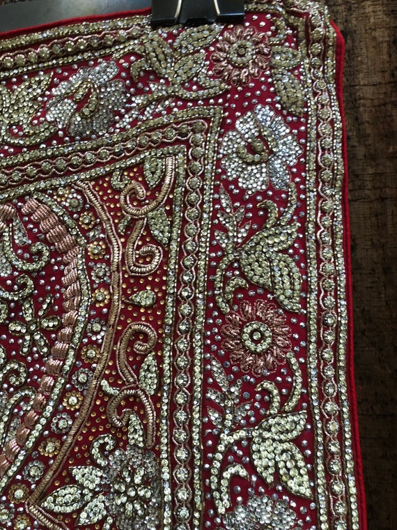 Bollywood adjustable size small medium large embr… - image 7