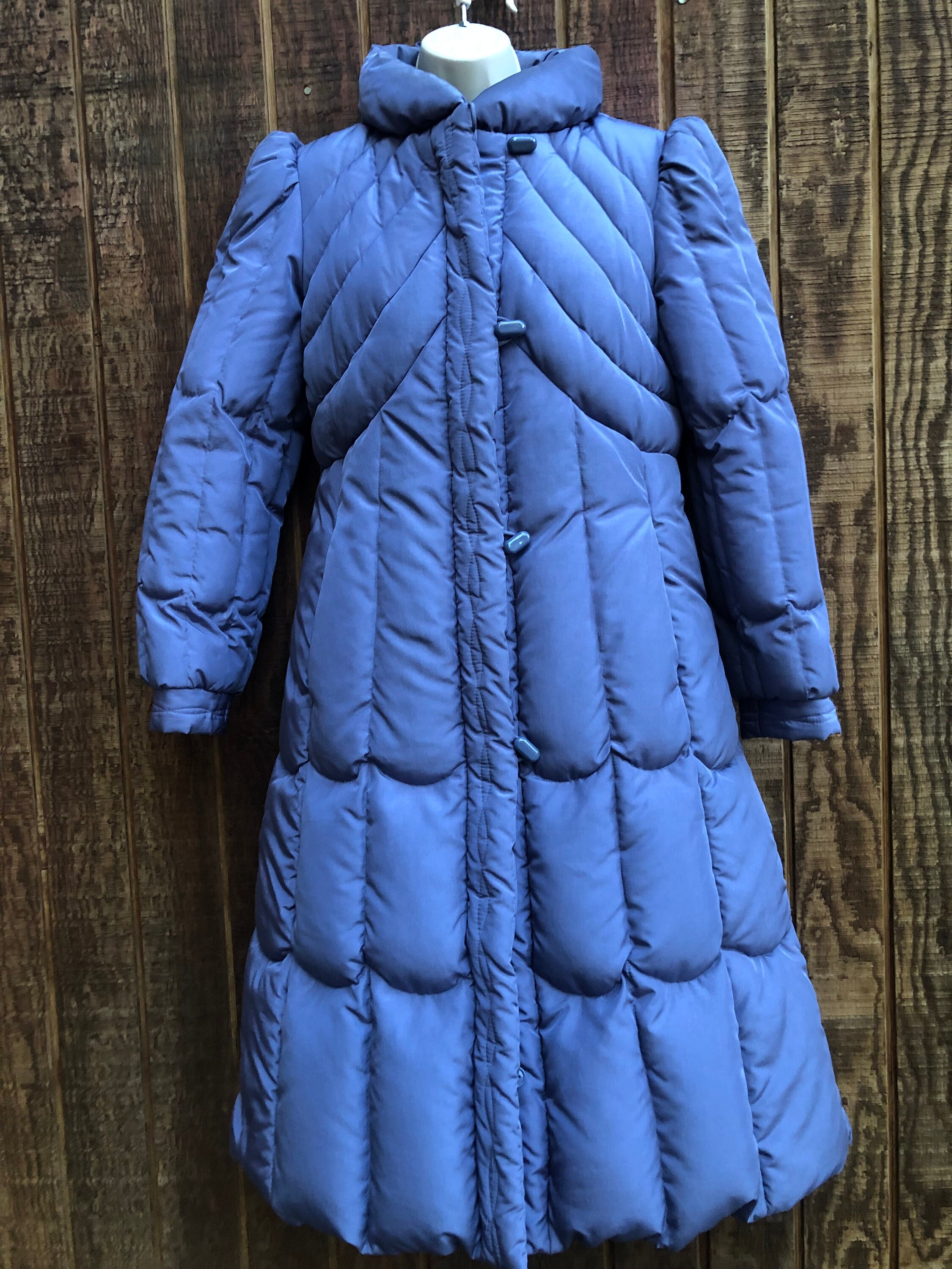 J Gallery DOWN Vintage Long Puffer Jacket Coat Zipper J Gallery DOWN Vintage Long Puffer Jacket Coat Zipper