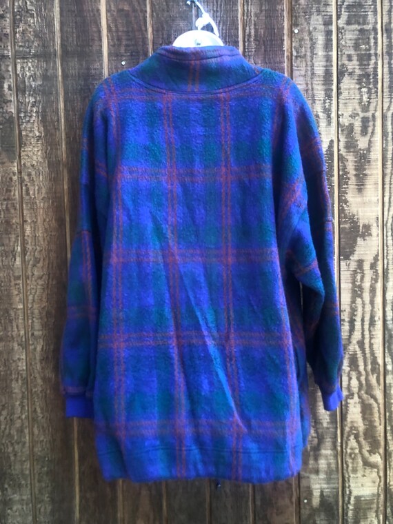 Vintage 90s 1990s size 22/24 fleece pullover - image 7
