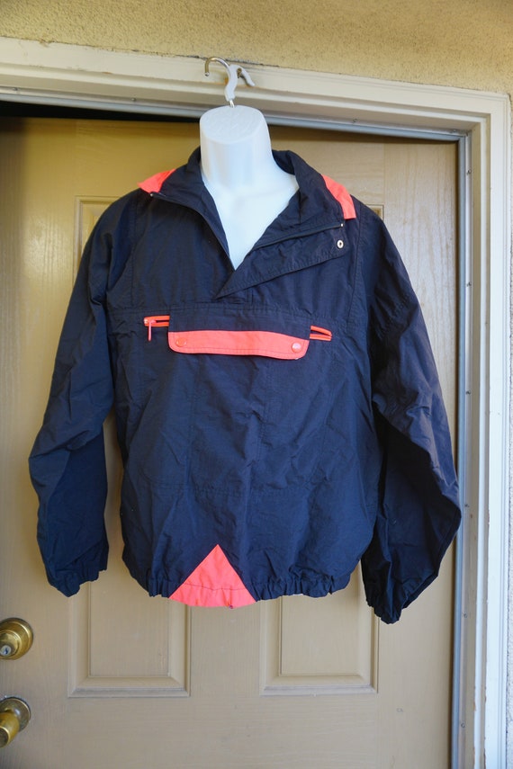 Vintage 1990s Beach Blvd size Medium windbreaker … - image 4