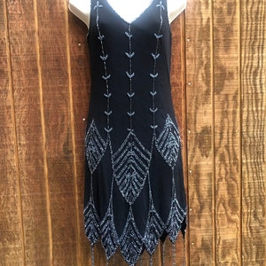 sachin and babi light blue dress Basix Black Label Gown with slip – Satori Boutique