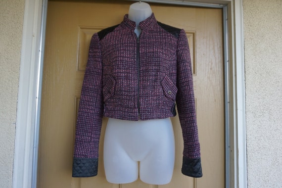 bebe collection cropped jacket size 8 business pr… - image 3